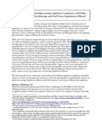 Exploring The Relationship Among Legislation, Legislators, and Public Opinion On Same-Sex Marriage and Civil Union Legislation in Illinois