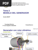 Tema 3 - Modelo Del Generador