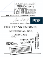 TM 9-1731B Ford Tank Engines (Models GAA, GAF, and GAN) 1945