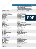 Glosario de Ingles!!!! Mecanica Hino Julio!!!!!
