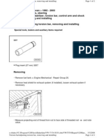 Ev2.8Torsion Bar Adjustment