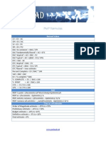 PMP Formulas: Earned Value