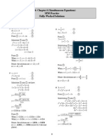 Form 4: Chapter 4 (Simultaneous Equations) SPM Practice Fully-Worked Solutions