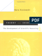 Koslowski - Theory and Evidence. The Development of Scientific Reasoning