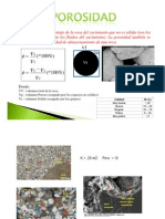 Porosidad Permeabilidad Saturacion PDF