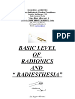 Radionics Dowsing