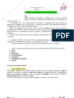 Regras para o Trabalho Escrito