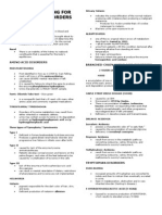 AUB - Urine Screening For Metabolic Disorders