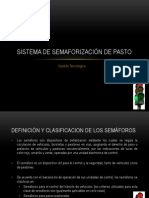 Sistema de Semaforización de Pasto