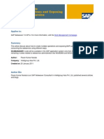 Creating Multiple Methods - Operations and Exposing BAPI As A Webservice
