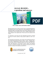 Algal Bloom Questions and Answers