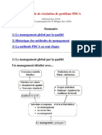 La Méthode de Résolution de Problème PDCA