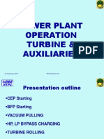 Power Plant Operation Turbine & Auxiliaries: 18 February 2013 PMI Revision 00 1