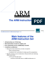 The ARM Instruction Set: Advanced RISC Machines