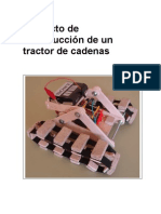 Proyecto de Construcción de Un Tractor de Cadenas