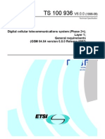 Digital Cellular Telecommunications System (Phase 2+) Layer 1 General Requirements (GSM 04.04 Version 6.0.0 Release 1997)