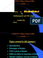 Radio Detection and Ranging (RADAR)