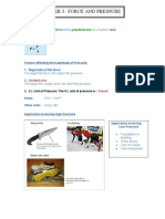 Chapter 3: Force & Pressure (Form 4)