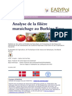 Analyse Filiere Maraichage 107fr