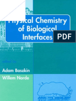 Physical Chemistry of Biological Interfaces