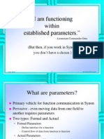 Synon Cool2e Parameters