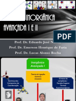 Química Inorgânica Avançada I e II - Emerson Aula 1