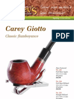 Carey's Pipe & Tobacco Shop Catalogue 112 Spring 2013