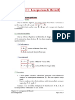 Les Equations de Maxwell