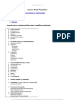 Examen Mental Psiquiatrico