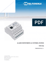 Alarm Monitoring & Control System TWCT22: User Manual 1.1