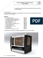 Related Topics: TEP 5.4.16-01 X-Ray Investigation of Crystal Structures / Laue Method