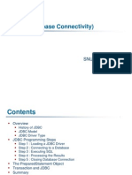 JDBC (Java Database Connectivity) : Snu Oopsla Lab. October 2005