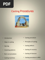 Casting Procedures 97