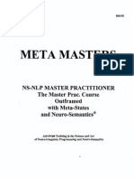 NLP - Meta Masters - NS-NLP Master Practitioner Course Outframed With Meta-States - Michael Hall