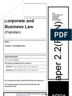 F4 Corporate Law Solved