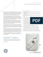 Safeair Carbon Monoxide Detector: Conventional Initiating Devices Security