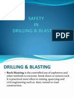 Ch.4 Safety in Drilling & Blasting