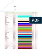 HTML Color Codes
