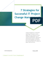 7 Strategies For Successful IT Change Management