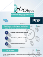 360eyes For SAP BusinessObjects Metadata and Audit