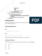 Opening Firewall Ports: Amazon - EC2