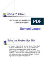 Nokia E5 E-Mail