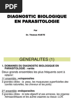 Méthodes de Diagnostic en Parasitologie FMSB