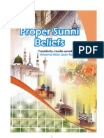 Islamic Beliefs (Proper Sunni Beliefs) (English)