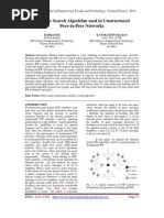 Dynamic Search Algorithm Used in Unstructured Peer-to-Peer Networks