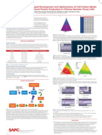 SAFC Biosciences Scientific Posters - Streamlined Strategy For Rapid Development and Optimization of Cell Culture Media Supporting High Recombinant Protein Production in Chinese Hamster Ovary Cells