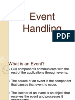 Event Handling