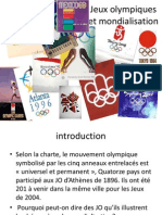 Jeux Olympiques Et Mondialisation