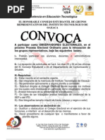 CONVOCATORIA