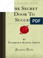 The Secret Door To Success B@Rdhens